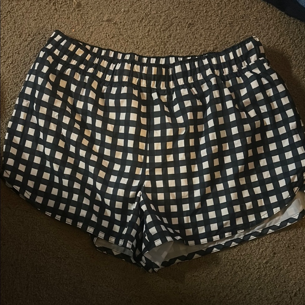 Old Navy Black and White Athletic Shorts